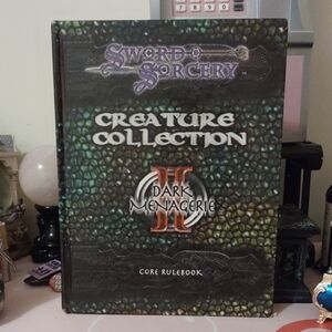 Sword & Sorcery Creature Collection II Dark Menagerie Core Rulebook